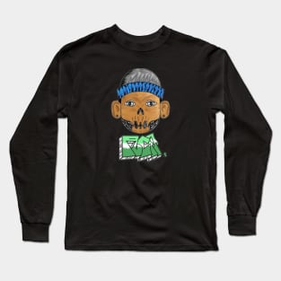 Monkey Graffiti Long Sleeve T-Shirt